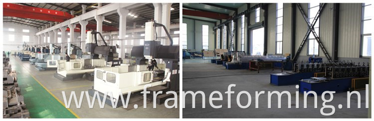 Roof truss roll forming machine